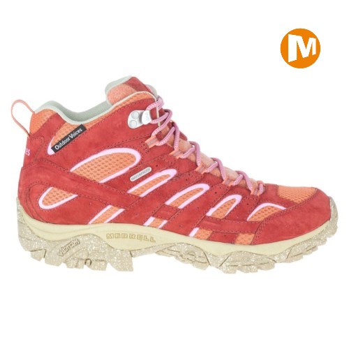 Merrell Moab 2 Mid Eco Waterproof X Outdoor Voices Winterstiefel Herren Koralle [DE-ZCJYF]